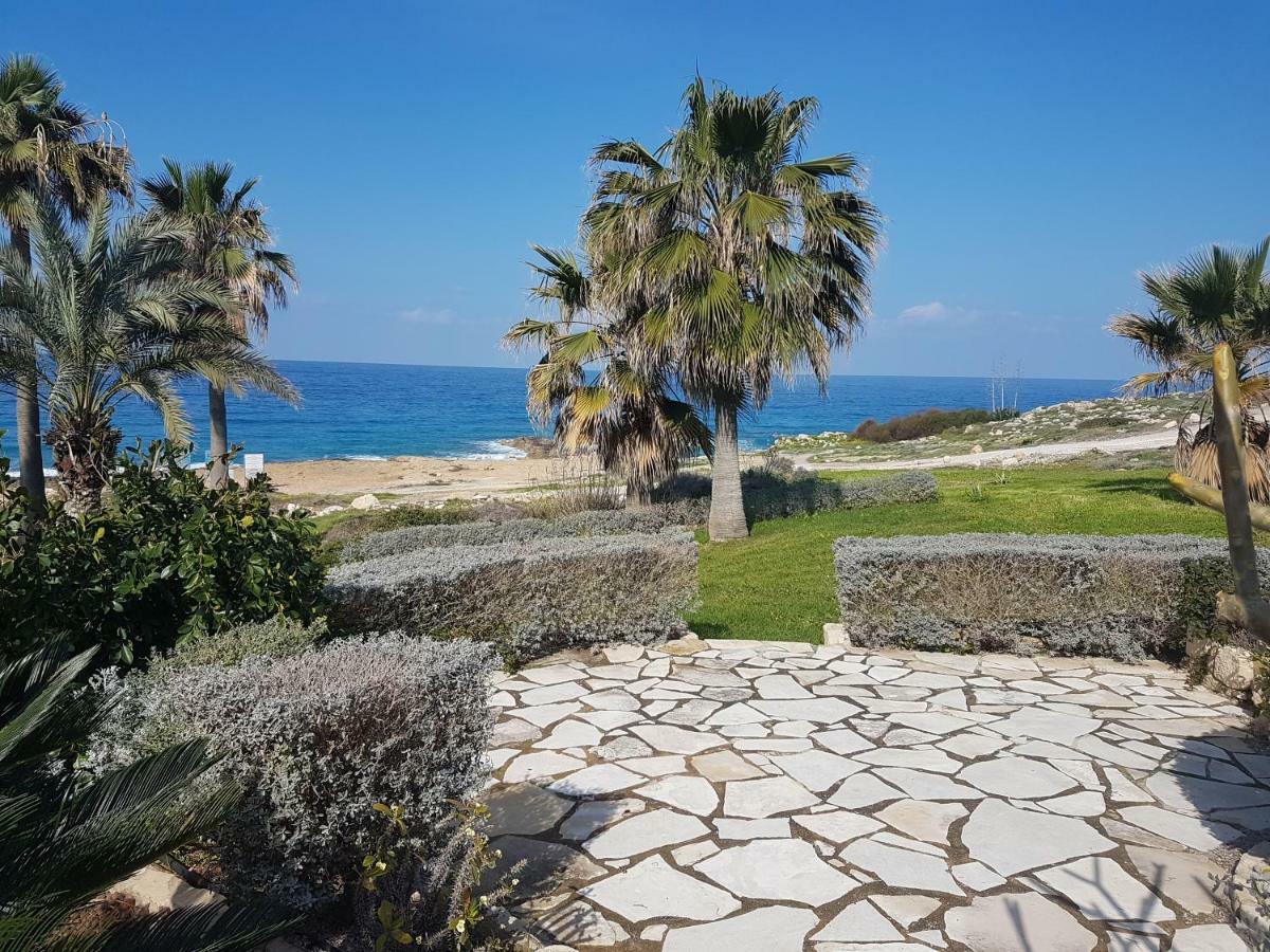 Sea Front Villa Vera Хлоракас Экстерьер фото